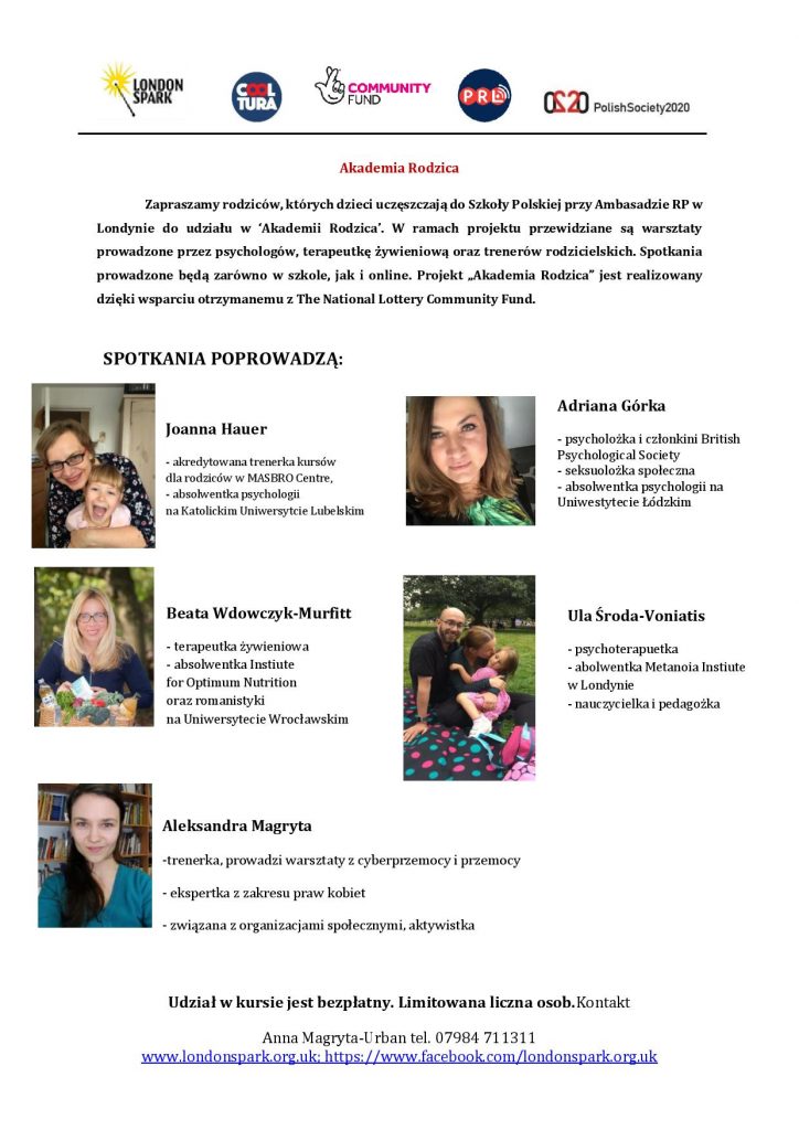 ZAPRASZAMY DO AKADEMII RODZICA