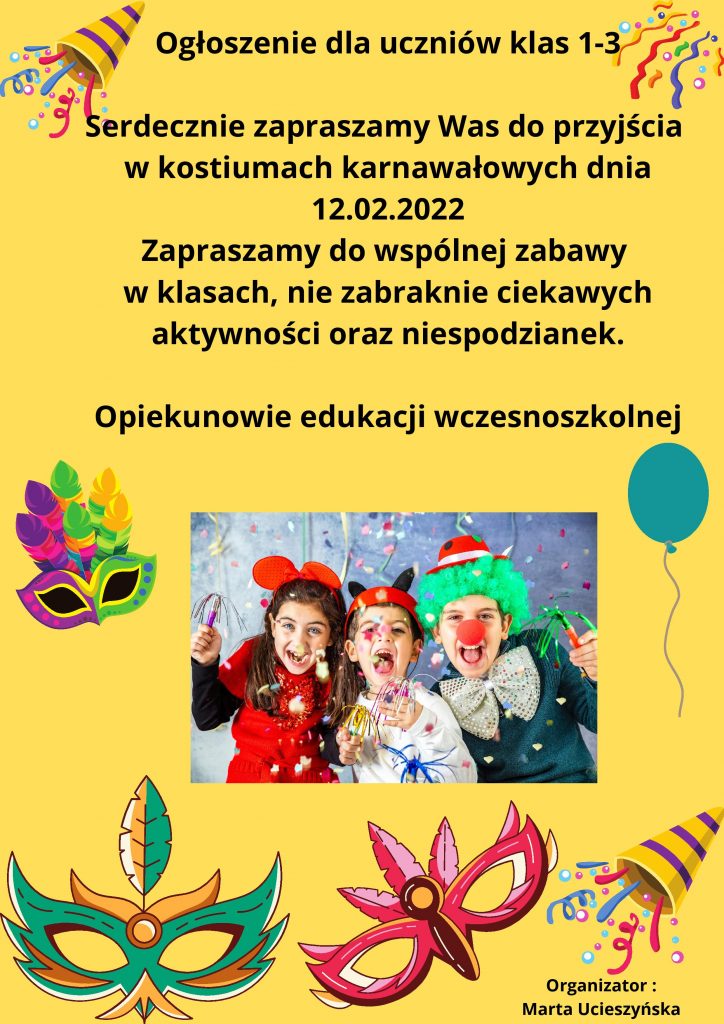 KARNAWAŁOWO W NASZEJ SZKOLE :)