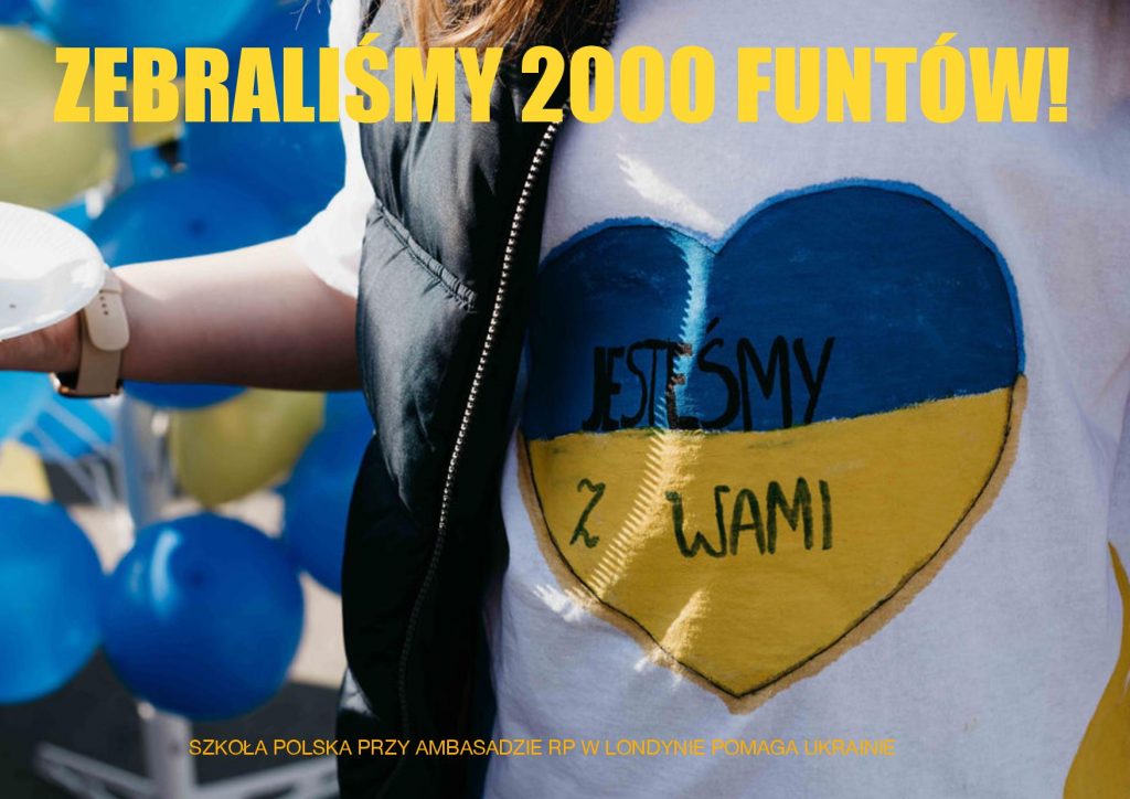 SZKOŁA POLSKA POMAGA- UKRAINIE