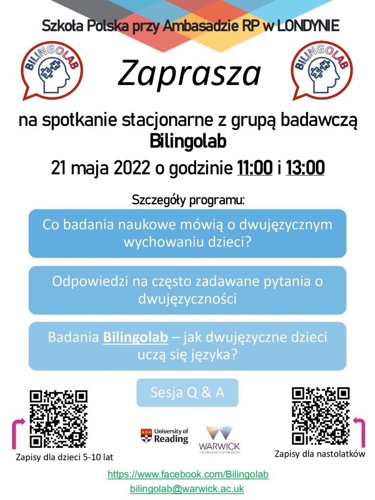 ZAPRASZAMY NA SPOTKANIE- SZCZEGÓŁY NA PLAKACIE