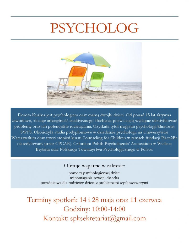 INDYWIDUALNE SPOTKANIA Z PSYCHOLOGIEM ON-LINE