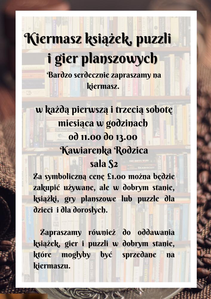 KIERMASZ KSIĄŻEK I GIER PLANSZOWYCH