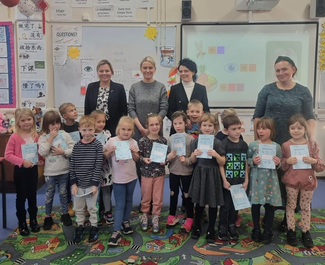 Wizyta Pani Dyrektor Justyny Kralisz