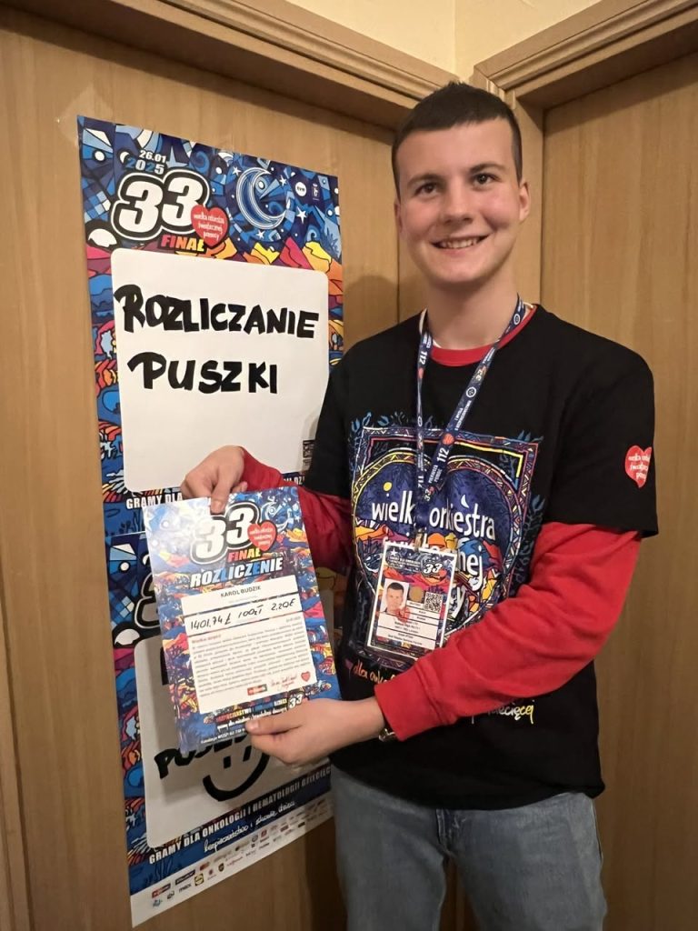 Inicjatywa Karola, wsparcie całej społeczności – razem zebraliśmy ponad £1400 dla WOŚP!