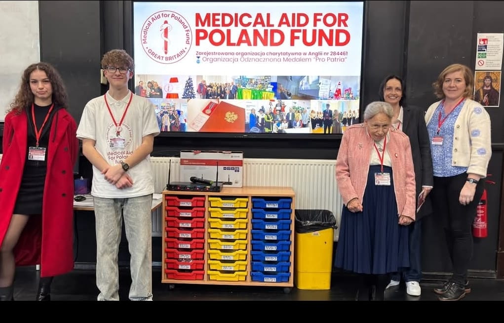Medical Aid for Poland Fund w naszej szkole
