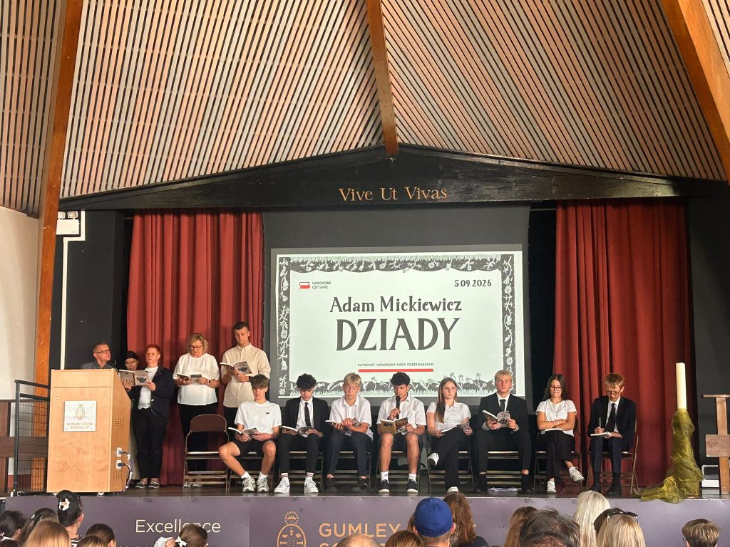 Narodowe Czytanie w Szkole Polskiej im. Orła Białego w Londynie